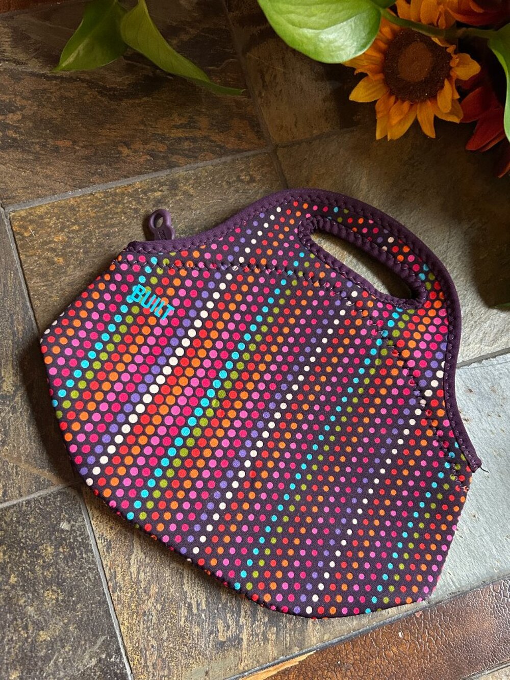 Built Insulated Gourmet Getaway Lunch Tote in Microdot - Picture 2 of 12